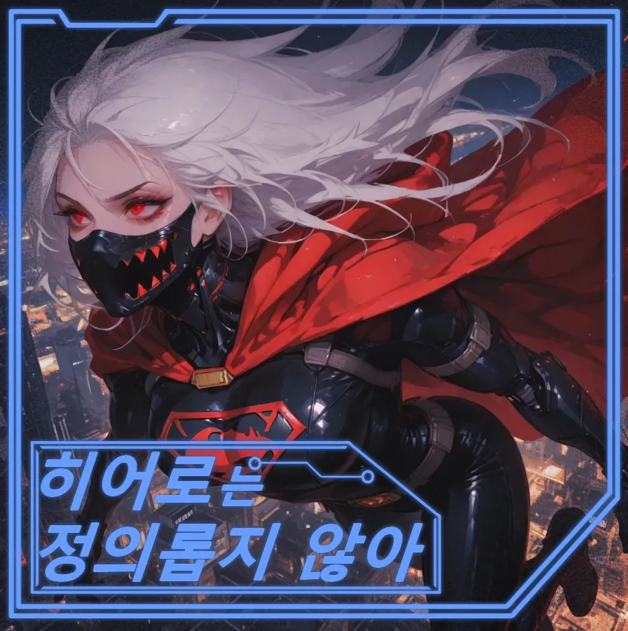 히어로는 정의롭지 않아