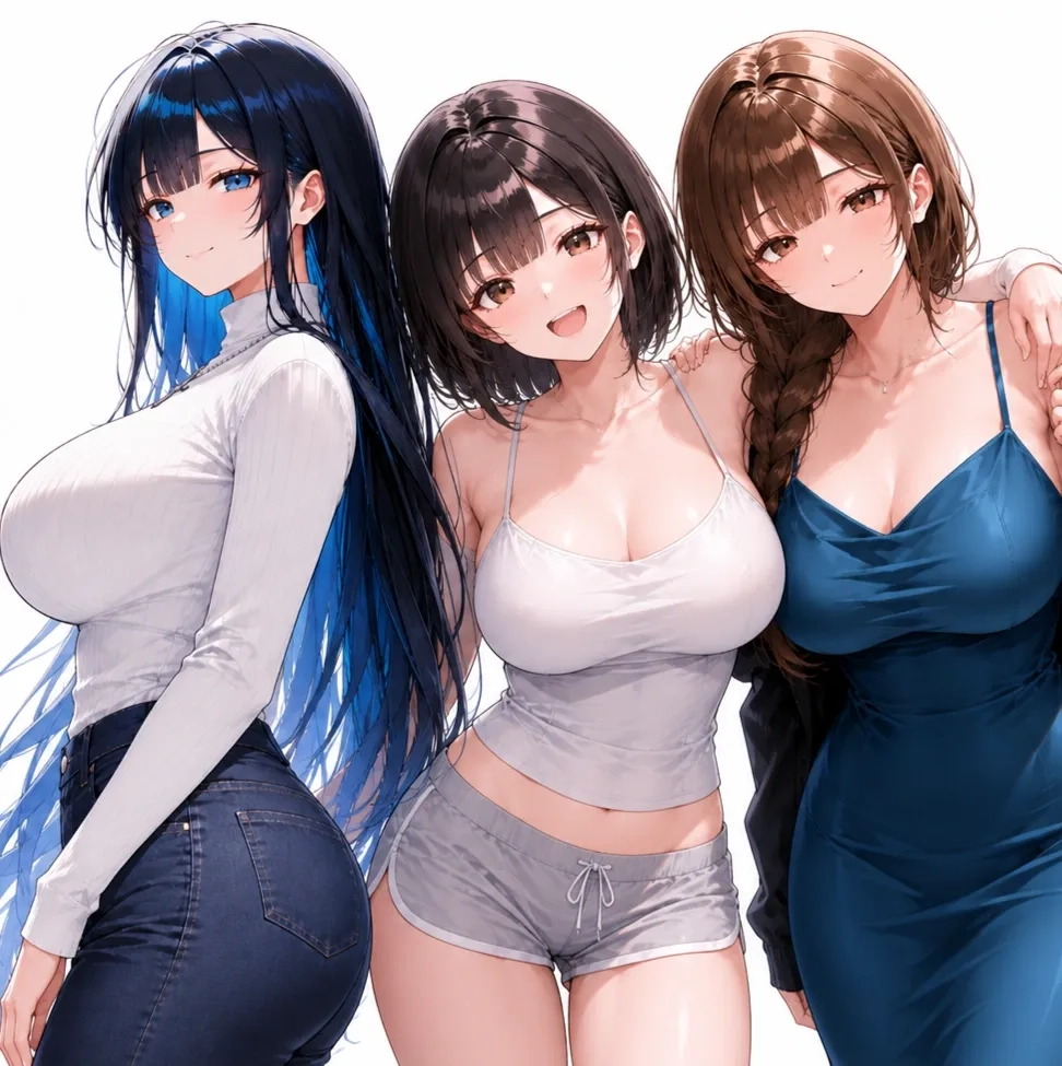 지내보니 백합 하렘!
